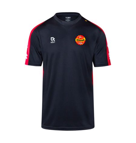 Performance shirt black/red VV Drogeham